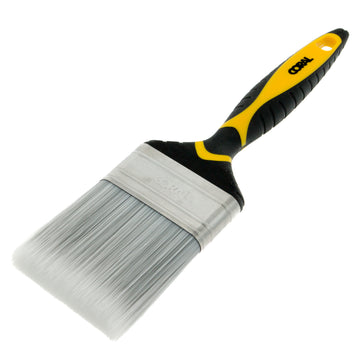Coral Shurglide Paint Brush with a No Loss of Bristle SRT Paintbrush Head 3 inch